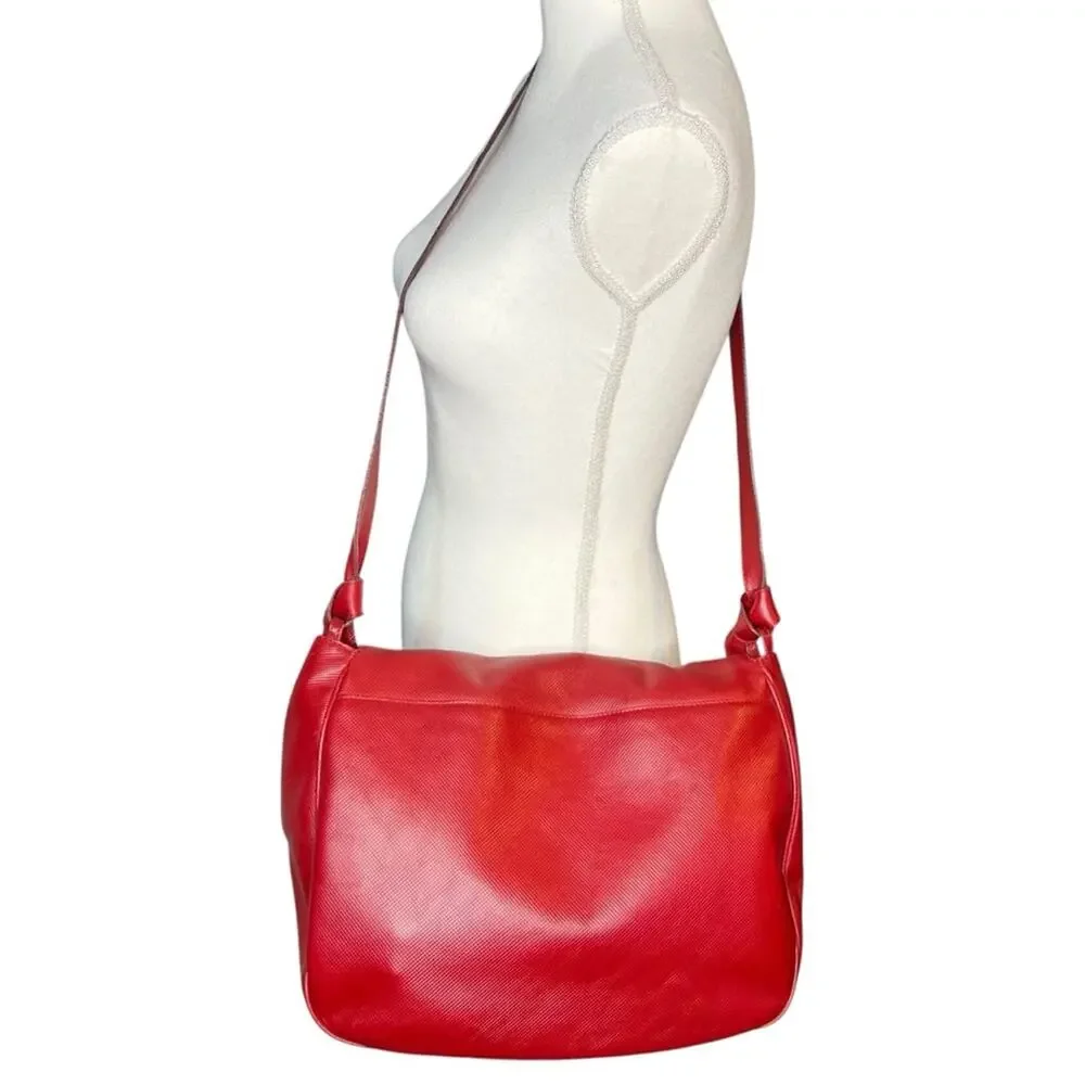 Bottega Veneta Red Women’s Crossbody Messenger Satchel